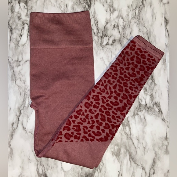 Fabletics Leopard Print Leggings - Picture 2 of 6